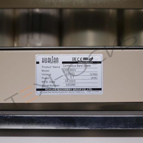 Роликовый (конвейерный) запайщик вертикального типа DBF-900V LOW COST Техно-Сиб - Купить с доставкой по всей России 8