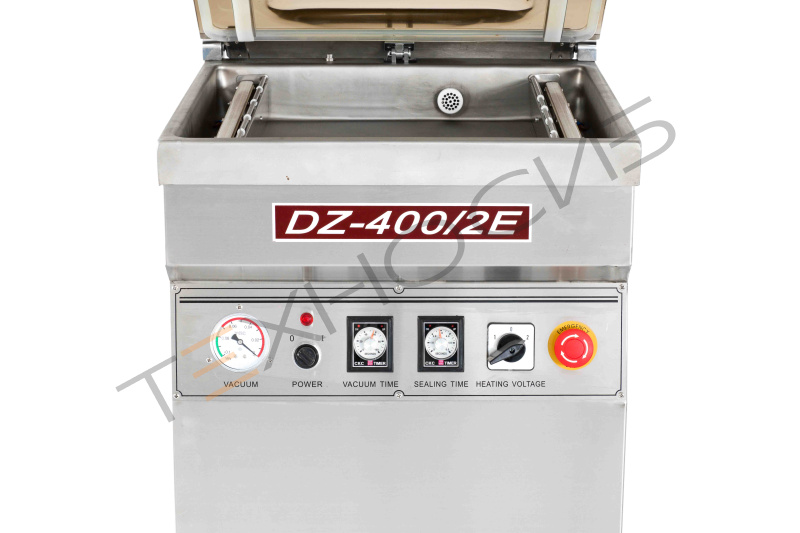 Напольный вакуумный упаковщик DZ-400/2E (нерж.) Техно-Сиб - Купить с доставкой по всей России 3