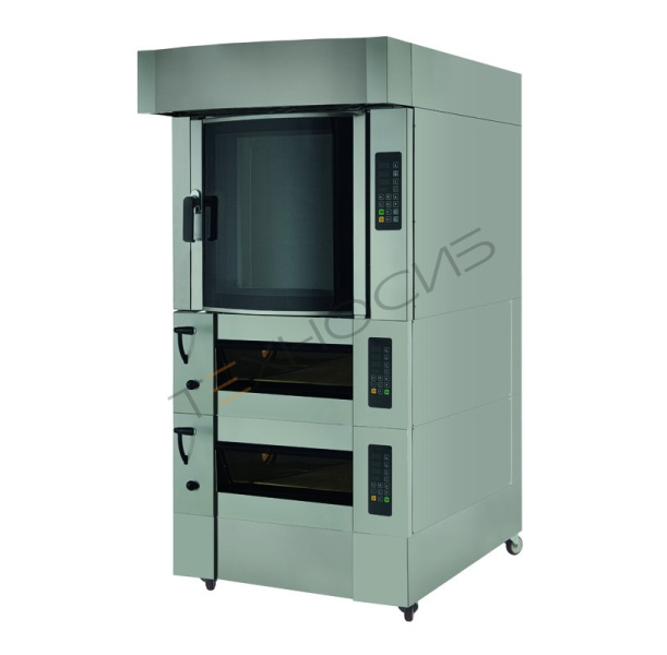 Комбинированная мини-ротационная печь Combi 540E на 5+4 листов 600*400 Техно-Сиб - Купить с доставкой по всей России 