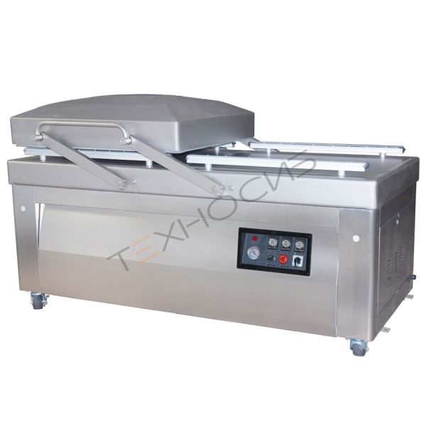 Напольный вакуумный упаковщик HVC-820S/2B-G (нерж., газ) Техно-Сиб - Купить с доставкой по всей России 