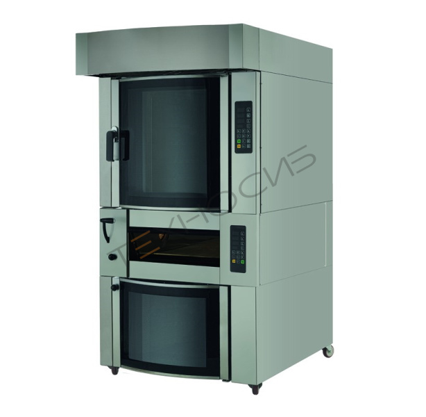 Комбинированная мини-ротационная печь Combi 520E на 5+2 листов 600*400 Техно-Сиб - Купить с доставкой по всей России 
