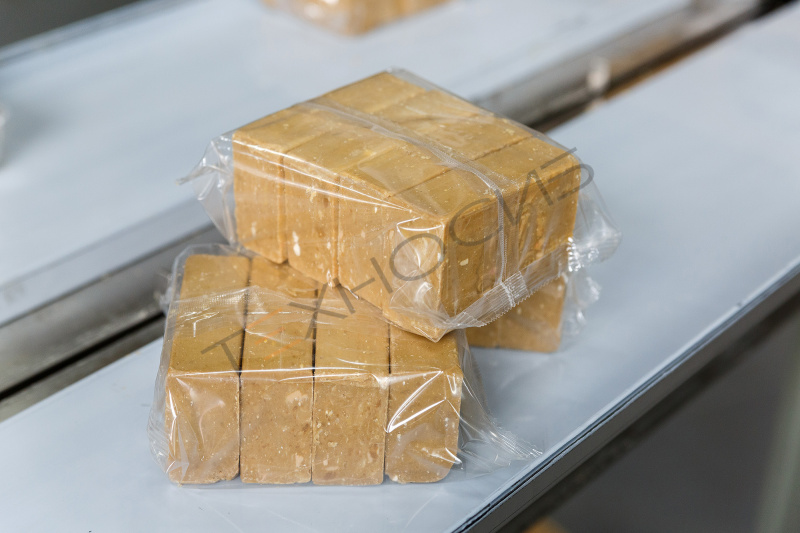 Горизонтальная упаковочная машина DXDZ-450B (3 servo, рег. форм., min bag L 180, S 450, H 100, трансп.попереч.запайки) Техно-Сиб - Купить с доставкой по всей России 5
