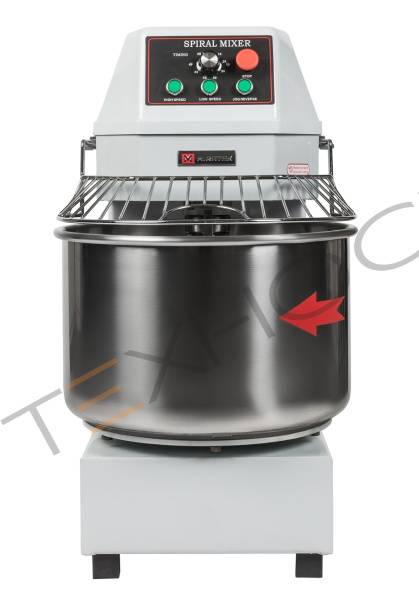 Спиральный тестомес Miratek PX60 Техно-Сиб - Купить с доставкой по всей России 3