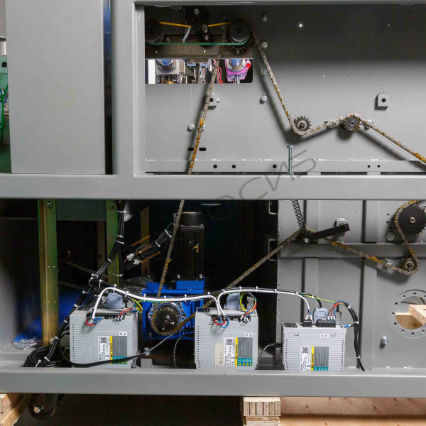 Автоматическая горизонтальная упаковочная машина DXDZ-600XD под ВПП (3 servo, лент. 250 мм, рег. форм., min bag L 130, H 120, трансп.попереч.запайки) Техно-Сиб - Купить с доставкой по всей России 17