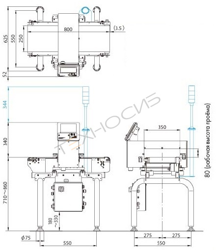 Металлодетектор AD-4971-3510 Техно-Сиб - Купить с доставкой по всей России 2