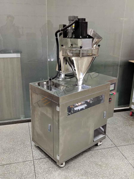 Мини дой-пак линия со шнековым дозатором для пакетов с зип-локом HLDX-9018F  Техно-Сиб - Купить с доставкой по всей России 6
