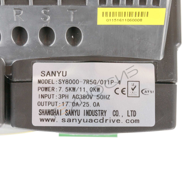SY8000-7R5G/011P-4 (7,5kW, 380V) Преобразователь частоты Техно-Сиб - Купить с доставкой по всей России 3