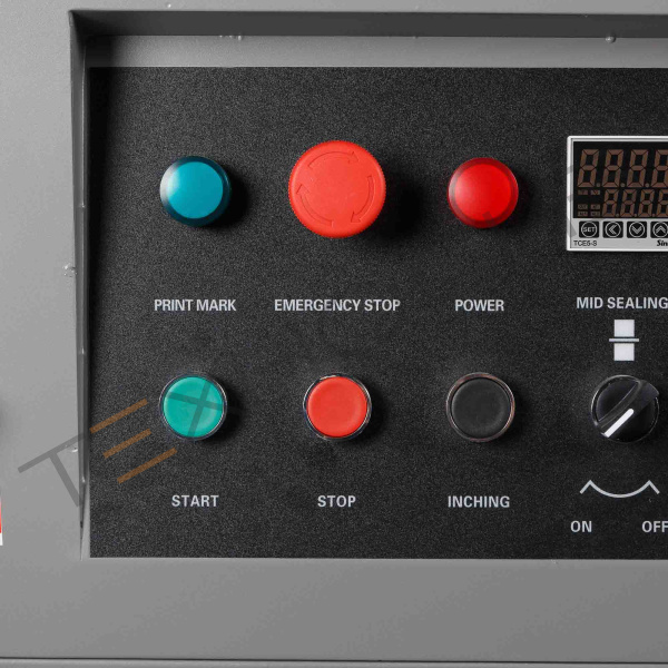 Автоматическая горизонтальная упаковочная машина DXDZ-600XD под ВПП (3 servo, лент. 250 мм, рег. форм., min bag L 130, H 120, трансп.попереч.запайки) Техно-Сиб - Купить с доставкой по всей России 15