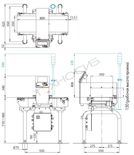 Металлодетектор AD-4971-3517 Техно-Сиб - Купить с доставкой по всей России 2