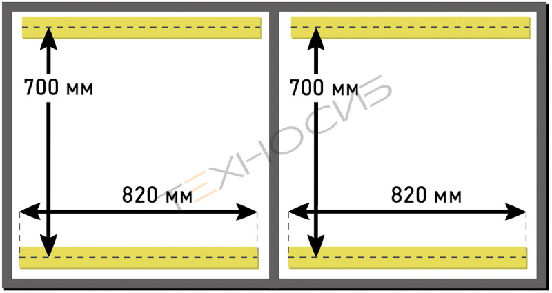 Напольный вакуумный упаковщик HVC-820S/2B-G (нерж., газ) Техно-Сиб - Купить с доставкой по всей России 2