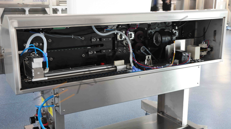 Горизонтальный конвейерный запайщик FRP-1120WH (SS) (нерж, каплеструйный принтер, откачка/наполн.возд) Техно-Сиб - Купить с доставкой по всей России 7