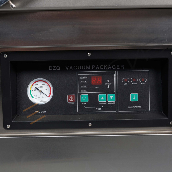 Напольная двухкамерная вакуум-упаковочная машина DZQ-700/2SB (нерж., газ) Техно-Сиб - Купить с доставкой по всей России 13