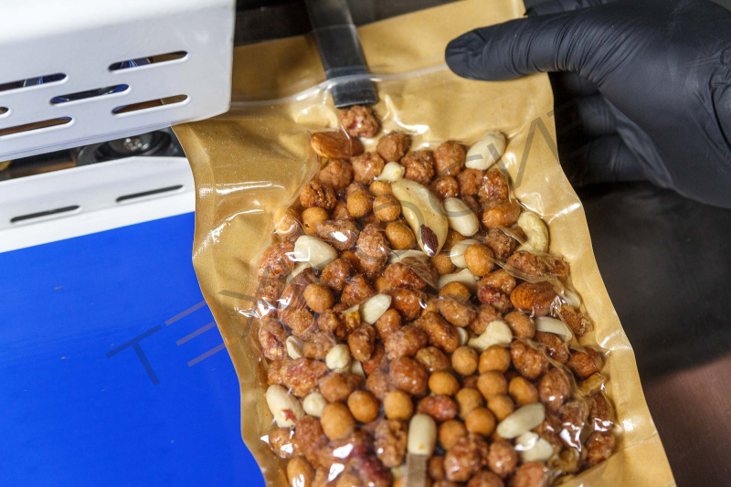 Конвейерный запайщик с функцией откачки воздуха и наполнения воздухом FRM-980ZQ SS (нерж) Техно-Сиб - Купить с доставкой по всей России 7
