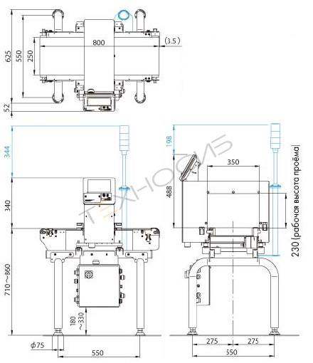 Металлодетектор AD-4971-3525 Техно-Сиб - Купить с доставкой по всей России 2