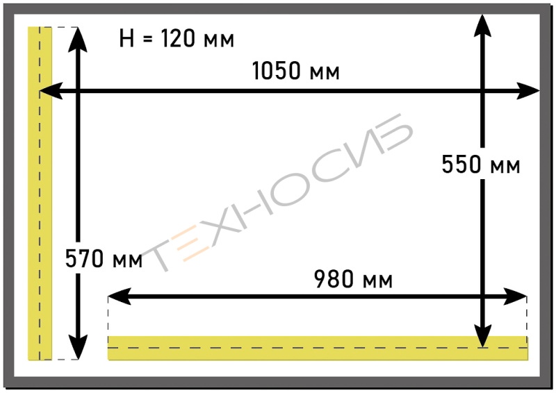 Напольный вакуумный упаковщик DZ-1100/2L (нерж.) Техно-Сиб - Купить с доставкой по всей России 2