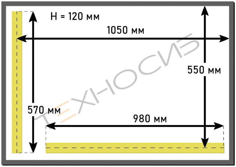 Напольный вакуумный упаковщик DZ-1100/2L (нерж.) Техно-Сиб - Купить с доставкой по всей России 2