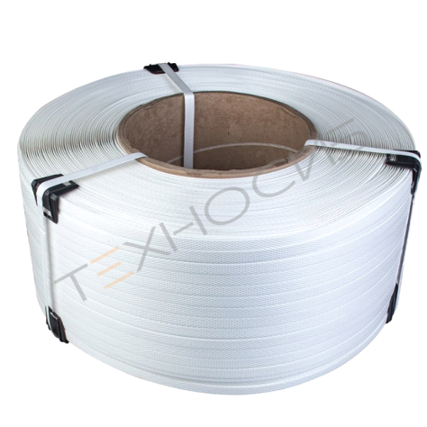 Стреппинг лента ПП 12*0,5*3000, автоматическая, белая, диаметр втулки 200мм Техно-Сиб - Купить с доставкой по всей России