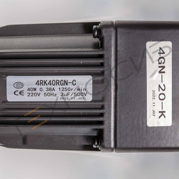 Мотор-редуктор 4RK40RGN-C/4GN20-K термотоннеля для BSF-5030LT Техно-Сиб - Купить с доставкой по всей России 3