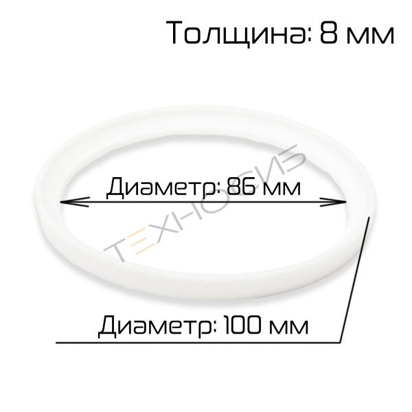 Уплотнительное кольцо PTFE на дозирующий поршень для LPF/PPF-2000 Техно-Сиб - Купить с доставкой по всей России 2