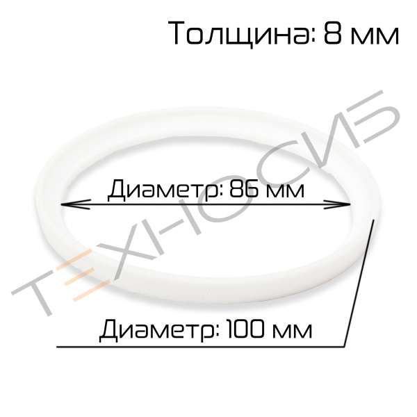 Уплотнительное кольцо PTFE на дозирующий поршень для LPF/PPF-2000 Техно-Сиб - Купить с доставкой по всей России 2