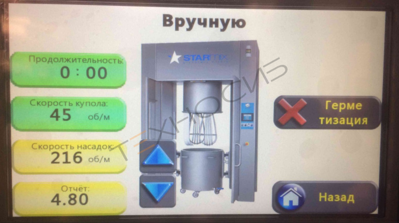 Планетарный миксер starmix PL300PI Техно-Сиб - Купить с доставкой по всей России 13