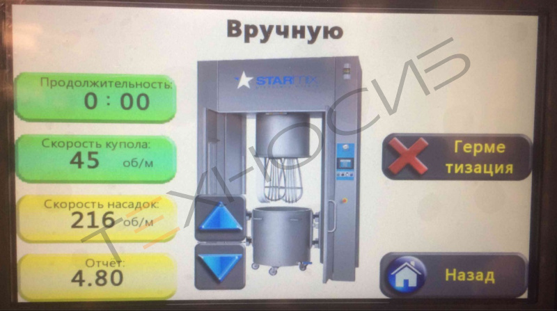 Планетарный миксер starmix PL300PI Техно-Сиб - Купить с доставкой по всей России 13